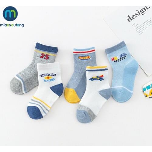 5Pair/Lot Infant Baby Socks Baby Socks for Girls Cotton Mesh Cute Newborn Boy Toddler Socks Baby Clothes Accessories Miaoyoutong