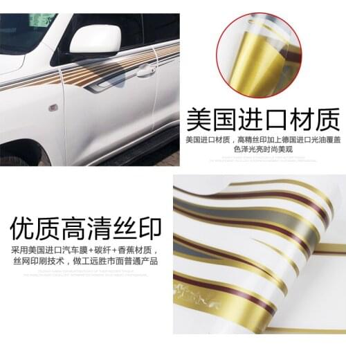 Car Sticker For Toyota Land Cruiser LC100 2003-2009 Body Exterior Decoration Sticker Land Cruiser Door Modification Sticker Film