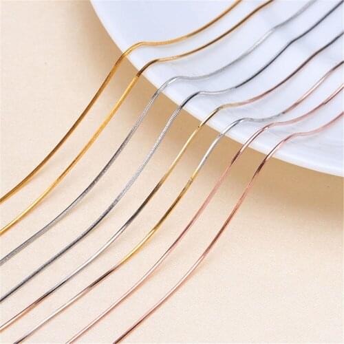 16-18inches snake chain NEW Arrive hot sale 925 Sterling Silver women men Necklace jewelry for pendant DIY Beads