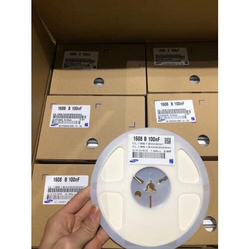 CL10B104KB8NNNC ceramic capacitor 0603 104K 0.1UF 100NF X7R ±10% 50V professional electronic components supplier