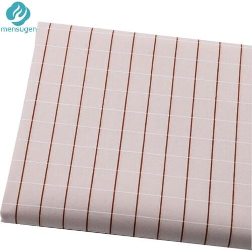 Plaid Cotton Fabrics For Making Bed Sheets Pillows Blankets Cushions Baby Nest Clothes DIY Material Sewing Cloth By Meter