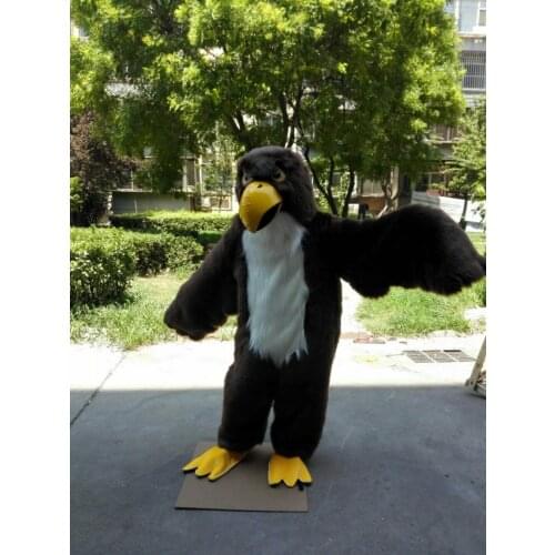 Halloween Brown Eagle Mascot Costume Blad Eagle Cosplay Party Game Animal Fancy Dress Carnival Adults New Advertising Parade New