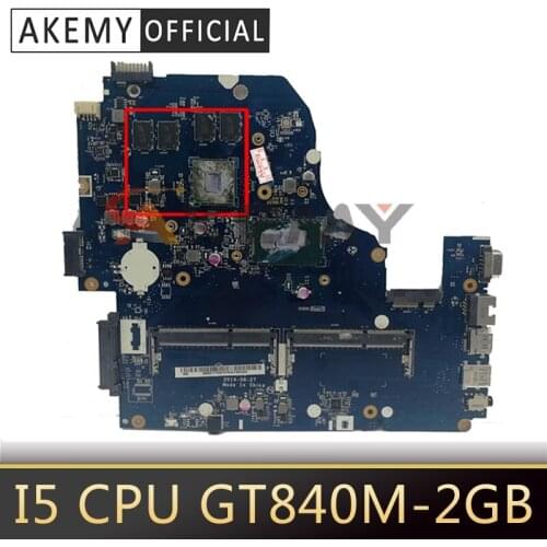 LA-B991P Laptop Motherboard For ACER Aspire E5-571G E5-571 I5 CPU GT840M-2GB DDR3 100% teste ok Mainboard