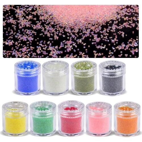 3D Caviar MiNi Beads Nails Art Glitters DIY Decorations Manicure Rhinestones UV Gel Accessories Tools
