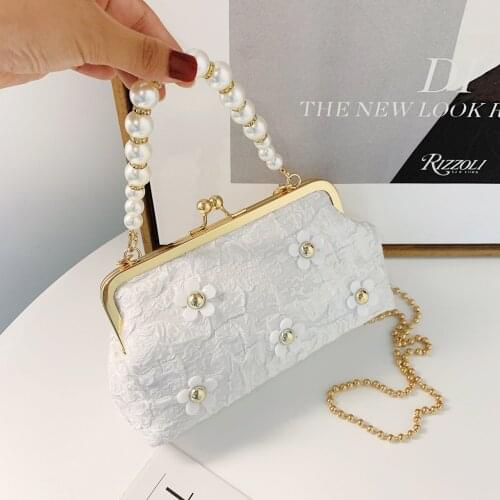 Fashion Shoulder Bag Retro hit womens crossbody bag Female Designer Polyeste white small Chain cheap handbags 2021 womens bran