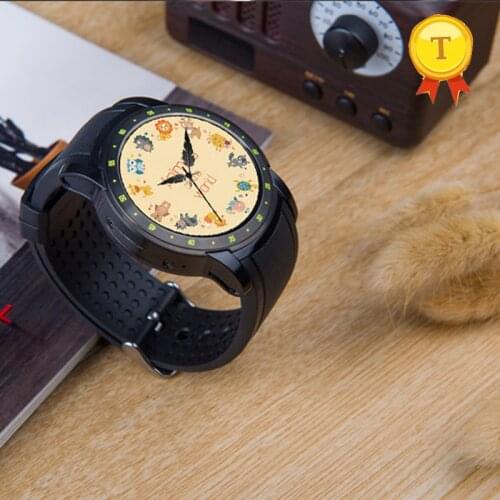 New design waterproof Android 3G smartwatch phone round smart watch with heart rate monitor outdoor sports watch for man