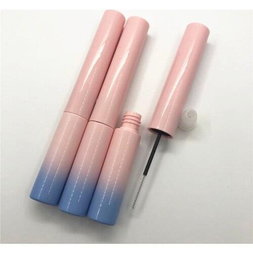 10/50/100pcs 7ml Empty Mascara containers Tubes DIY Pink Mascara Tubes Round Cosmetic Eyeliner Refillable Containers Bulk