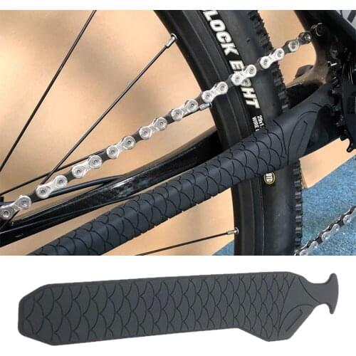 3D Silicone MTB Road Frame Scratch-Resistant Protector MTB Bike Chain Posted Guards Bicycle Care Guard Cover Cycling Accessories