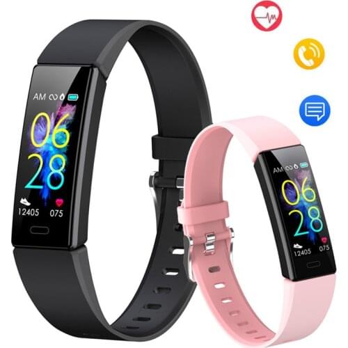 Touch Screen Smart Watch with Heart Rate Monitor Fitness Wristband Sport Bracelet for iPhone Samsung LG Google Android Phones