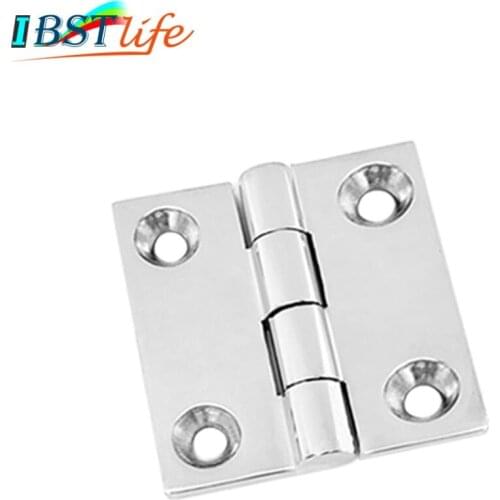 Heavy Duty SS 316 marine grade 2inch 50*50mm cast Boat Caravan RV Deck Cabinet Drawer Door Strap Butt Hinge Hardware