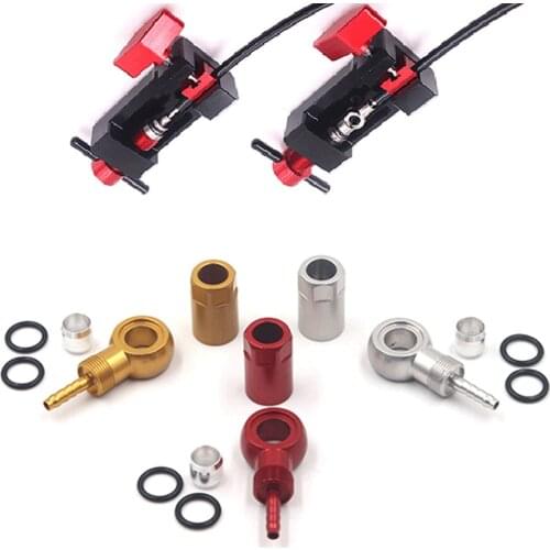 Bicycle Hydraulic Disc Brake Hose Needle,Olive,and Banjo Set For SHIMANO,Bike Hydraulic Brake SLX XT HB-90 M775 M785 M9100 M8000