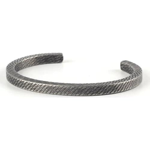 Vintage Gold Color Stainless Steel Bracelet Men High Quilting Bracelets & Bangles For Women Men Male Accessory Couple pulseira