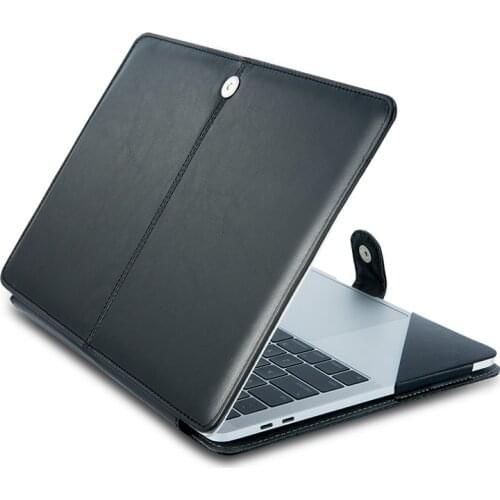 Waterproof PU Protection Laptop Case for MacBook 11.6 Air A1370 A1465 A1989 15.4 A1990 Hard Cover Soft-Touch Notebook Sleeve