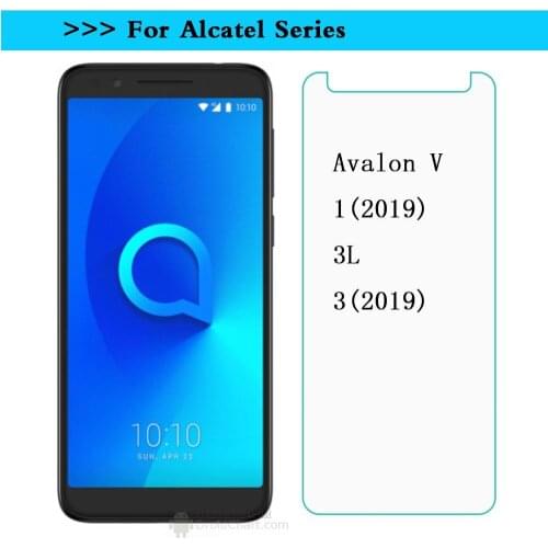 Tempered glass For Alcatel Avalon V screen protector protective Glass Film FOR Alcatel 1 3 2019 3L