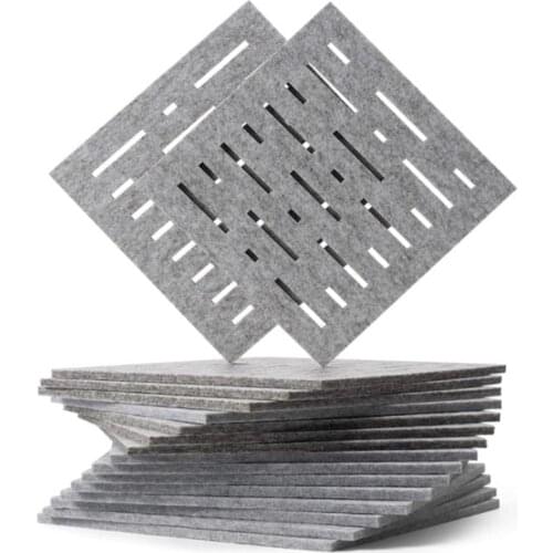Quality 12 Pieces Sound-Absorbing Panels,Sound Insulation Pads,for Echo and Bass Isolation,for Wall Decor and Acoustic Treatment