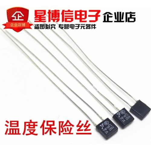 10pcs New RH 145 Degree Thermal Fuse 2A 250V