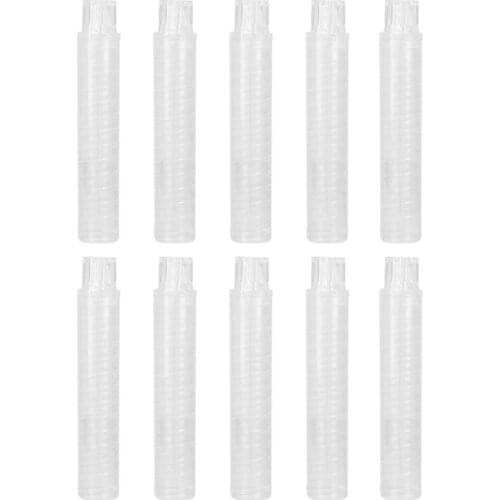 10 PCS Transparent Storage Small Plastic Chalk Holder for Company Home School