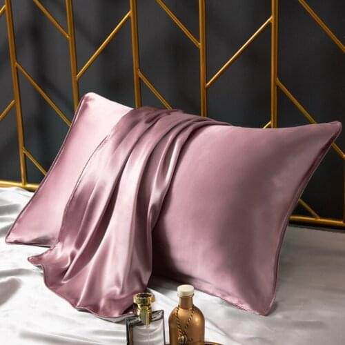 2pcs Pure 100 Silk Pillowcase Hair Protect Comfortable Pillow Cover For Women Men Kids Girls Luxury Bed Throw Single Pillow Cove