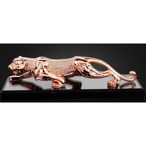 7 set Solid perfume box durable car Rose Gold vehicle Automobile crystal Money leopard car perfume stationary van Decorations