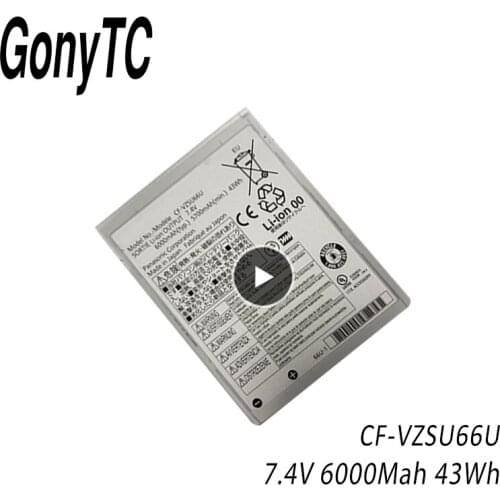 GONYTC CF-VZSU66U Battery For Panasonic Toughbook CF-C1 CF-VZSU66 CF-VZSU66U CF-VZSU66R