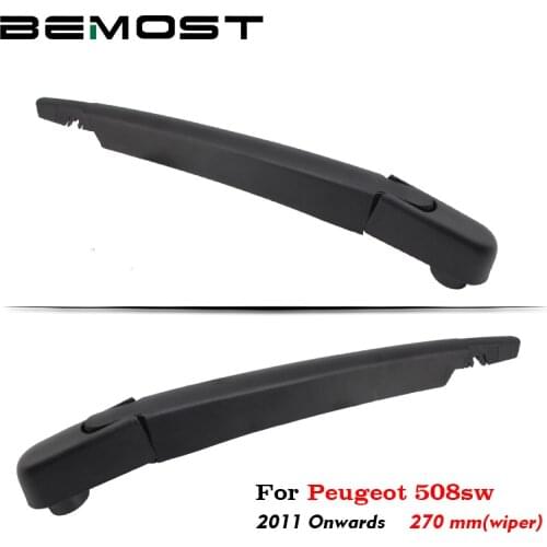 BEMOST Auto Car Rear Windscreen Wiper Arm Blades Soft Natural Rubber For Peugeot 508SW 2011 2012 2013 2014 2015 2016 2017 2018