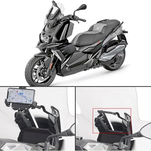 For BMW C400X 2019-2020 Motorcycle GPS/SMART PHONE Navigation GPS Plate Bracket Adapt Holder Motorcycles Accessories moto