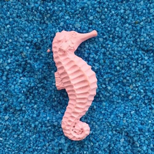 Eco-friendly Resin Beach Coastal Simulation Sea Horse DIY Craft Ornament Decor
