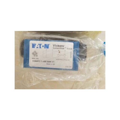 ETN Vickers SystemStak Valve MODEL CODE DGMPC-3-BAK-41 DGMPC3BAK41 DGMPC-3-ABK-BAK-41 DGMPC3ABKBAK41 RATED PRESSURE 315BAR