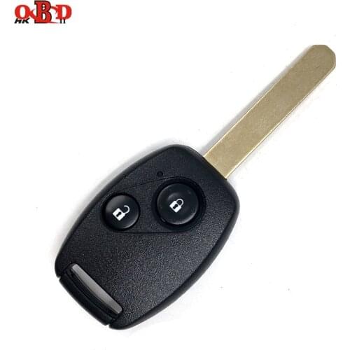 HKOBDII Good quality New 2 Buttons Remote Key 315 MHZ with 46 electronic chip For Honda CIVIC
