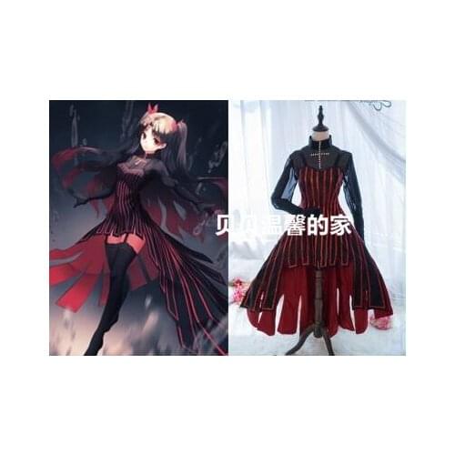 2016Game Anime Fate Stay Night Fate/Zero Tohsaka Rin Cosplay Costume Cosplay Dress