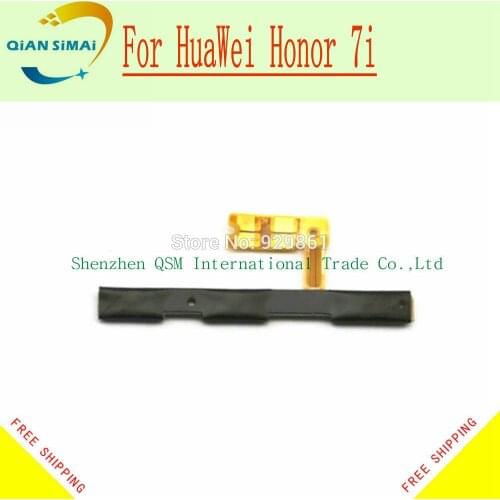 New Original power on/off & Volume up/down Buttons flex cable For HuaWei Honor 7i Mobile phone+DropShipping