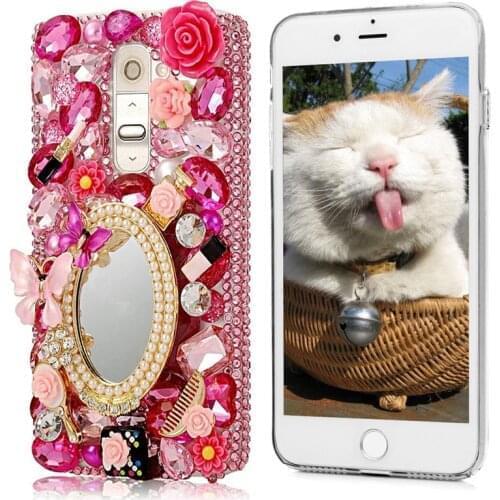 Shockproof Glass Flower Silver foil Clear Phone Cases For iPhone 12 11 Pro Max XS Max XR X 6 6S 7 8 Plus SE Soft Silicone Cover