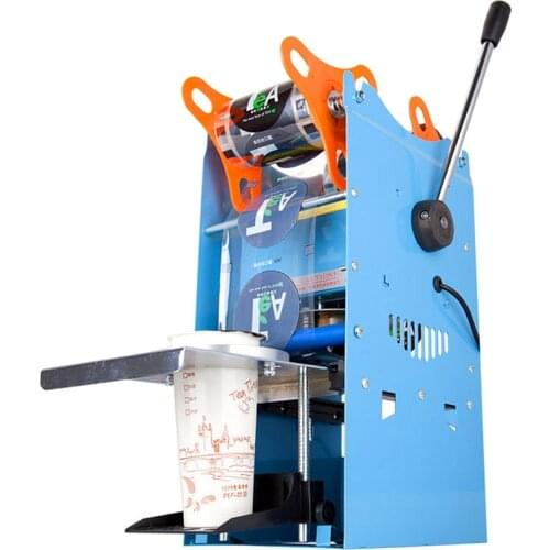 Manual Milk Tea Sealing Machine Paper Cup Pearl Milk Tea Cup Sealing Machine Commercial Milk Soy Milk Cup Sealing Machine
