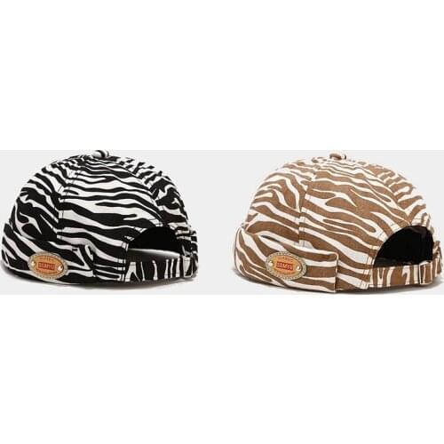 Men Women Skullcap Sailor Cap Summer Hat Rolled Cuff Bucket Cap Brimless Hat Colorful Adjustable Cotton Hats