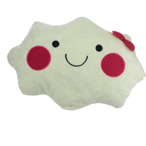Cute Pillow white girls clouds Hold Pillow Chair Cushion Toy Hold Couch Pillows stuffed plush toys