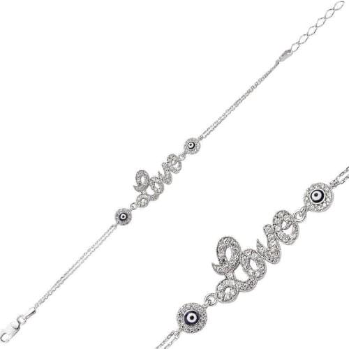 Tevuli 925 Sterling Silver Love Women Bracelet