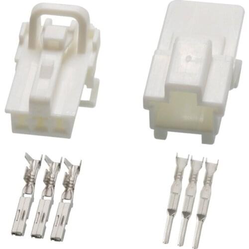 3 Pin 7122-7830 7123-7830 Female Male Auto Connector Wiring Harness Cable Unsealed Socket