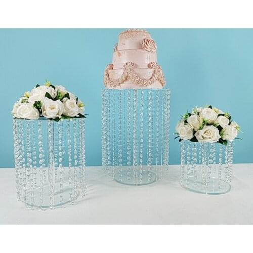 3pcs/lot Cupcake Dish Party Filming Props Dessert Dish Wedding Tray Decoration Display