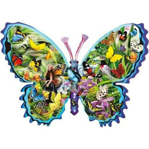 5d diamond painting Butterfly dragonfly full square drill mosaic artwork 3d round diamond embroidery scenery crafts stickers