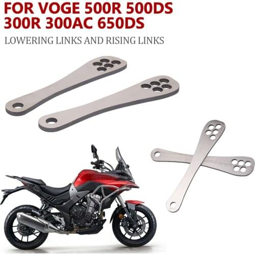 For Voge 500R 500DS 300R 300AC 500 R 650 DS 300 R AC Motorcycle Rear Arm Suspension Cushion Drop Lowering Link Rising Linkage