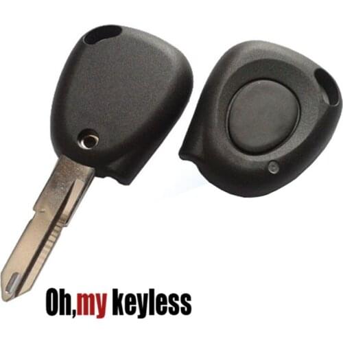 Car keys for renault remote control key case entry keyless transponder chip replacement key fob cover
