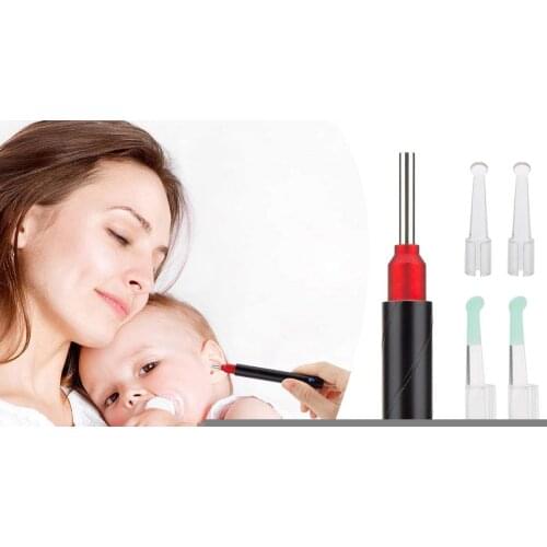 Miredor 1080P HD Wireless Otoscope Ear Wax Removal Tool Visual Wi-Fi Ear Endoscope with UV Disinfecting Light for ISO Android