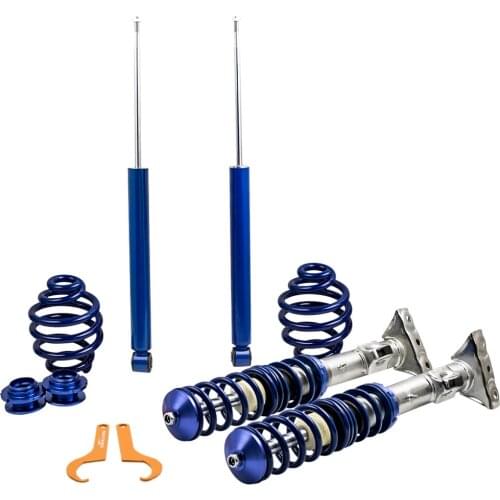 Front & Rear Lowering Adjustable Coilover Kit For BMW E36 Saloon Touring Cabrio Coupe Spring Shock Absorber Strut