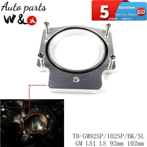 Throttle Body For Chevrolet Corvette Camaro Trailblazer LS Series 92mm Intake Manifold Throttle Body Spacer