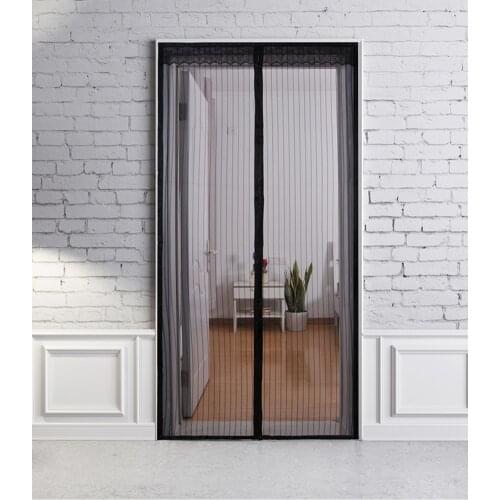 NEW Magnetic Screen Door Curtain Anti-Mosquito Net Fly Screen Mosquito Protection Net Magnet Spring for Doors Windows