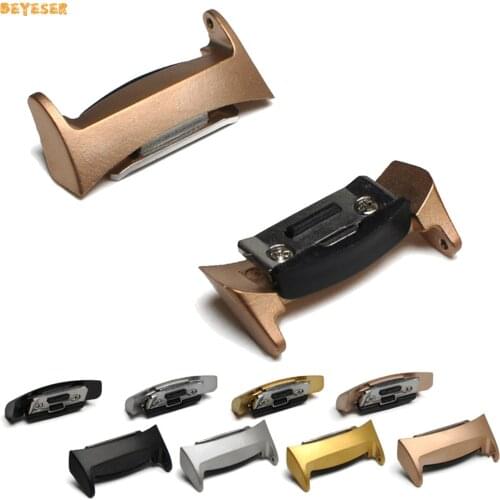 Metal Watchband Connector For Samsung Gear S2 R720 Smart Watch Strap Adapter Replacement High Quality Stainless Steel Connection