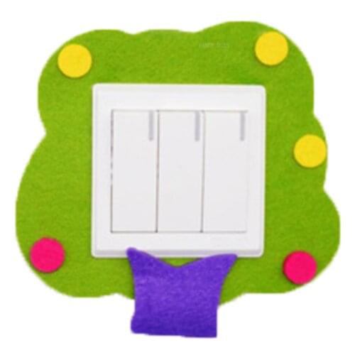 2021 New Apple Tree Switch Wall Sticker Cutting Dies Wooden Knife Die Compatible With Most Manual Die Cut Cutters