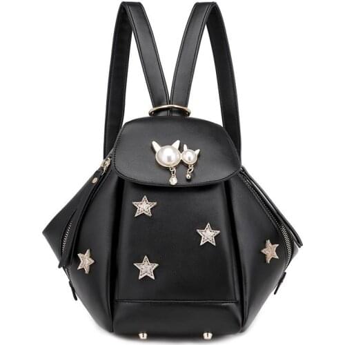 New Backpacks Pearl Women Backpack Fashion Backpack Purse Softback School Bag Fashion Bookbag Designer Bag Travel Bag Wholesale