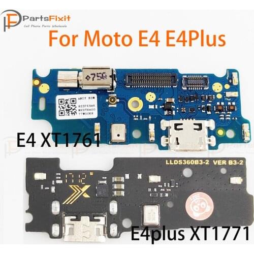 Charging Connector for Motorola Moto E4 XT1761 E4plus XT1771 USB Charging Dock Port Board USB Charger Flex PCB Micro Board