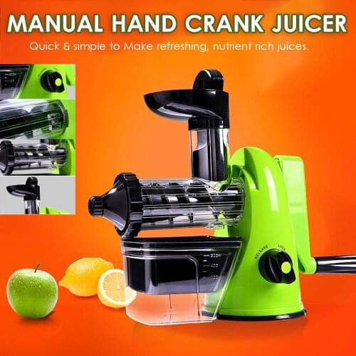 Manual Lemon Orange Squeezer Hand Crank Fruit Juicer Press Extractor Kitchen